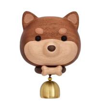 Tecknad Dörrklocka Ornament Dörrklocka Hund Vindklocka Träklocka Trä Dörrklocka Dörrklocka Dörröppning Butiksklocka