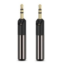 2 StüCk 2,5-Mm-Klinken-KopfhöRerstecker Pin-Adapter für Momentum/FüR HD558 HD518 HD598 -Ear-KopfhöRerstecker, Schwarz