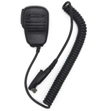Two Way Radio Mic Microphone Walkie Talkie Speaker Mic for GP328Plus GP344 GP388