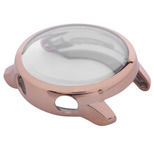 Screen Protector Case For Watch Active All-Around Ultra-Thin Soft Silicone Protection Cover For Active(Rose Gold)