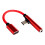 USB C Type C to 3.5mm AUX Headphone Adapter Charging Cable for - Red 1