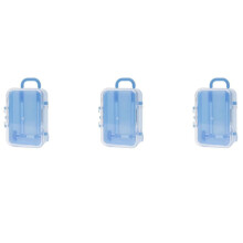 3X Roller Travel Suitcase Candy Box Personality Wedding Candy Box Luggage Trolley Case Candy Toy