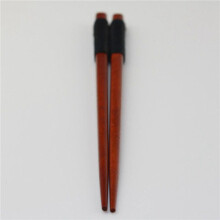 6 Paires Baguettes en Bois Naturel Japonais Paquet de Valeur Vaisselle de Cuisine Theacees Noir