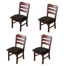 RemovíVel LaváVel Stretch Jacquard Capas de Assento para Cadeira Anti-Poeira Capas para Cadeira de Sala de Jantar Capas para Almofada de Assento