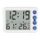 Digitale thermometer-hygrometer met wekker, wit 6