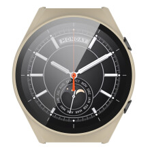 ÉCran de Protection pour Watch S1 Etui de Protection IntéGré Montre Film Trempé Coque de Protection Ultra Fine E
