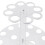 2X Double Couches 24 Trous Porte-CôNes de CrèMe GlacéE Support DéCoration Cuisson Support de PréSentoir de Cupcake 3