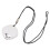 Draagbare luchtzuiverende ketting, wit, 3980 ionen 4