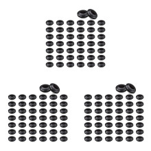 150 Pack Airlock Grommet, Fermenter Cover Ring for Mason Jars, Straws, Airlock, Beer, Wine, Plastic Cooker Cover