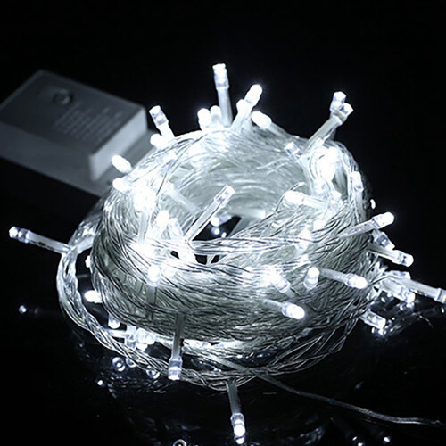 220 V 10 Meter 100 Lichter Kette Hellen LED Bunte Lichter Lichter Kette Hellen EU Stecker 2