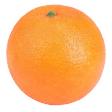 8 Stueck Weiche Kunststoff Simulation Orange Frucht-Hausdekoration Burgund
