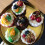 12Pcs Artificial Simulation Cake,Realistic Cupcake Bread Dessert Model Fake Display Cake Photography Prop 9