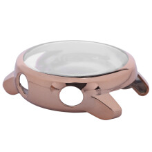 Screen Protector Case For Watch Active All-Around Ultra-Thin Soft Silicone Protection Cover For Active(Rose Gold)