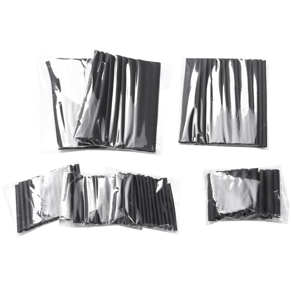 127Pcs Heat Shrink Tubing 2:1 Cable Sleeving Tube Assortment Wrap Wire Tube With Polyolefin 4712055387192