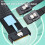 MClO X8 MCIO 8i(74P) to Dual SFF-8087 Cable PCIE5.0 Server Adapter Cable Connection Cable Server Adapter Server Cable 8