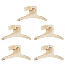 50 Pcs Baby Hanger Rack Baby Wooden Clothes Hanger Home Girls Princess Room Nursery Decor for Kids Present