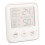 Room Thermometer with LCD Display, ABS, 2x AAA 6