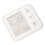Room Thermometer with LCD Display, ABS, 2x AAA 8