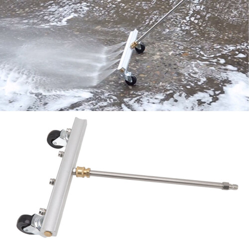 Understellsrens med 4 dyser, rustfritt stål og 2