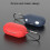 Red Silicone Protective Case for   Buds 2019 Earphone Flip-Open Case Waterproof Shockproof Cases 10