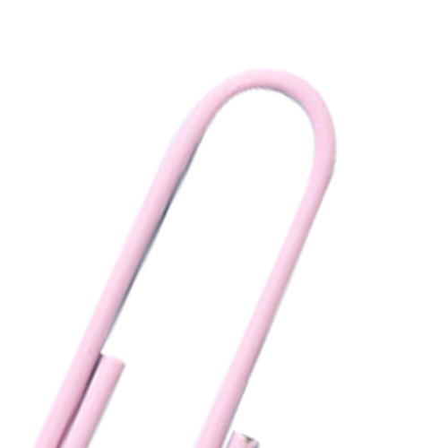Sakura Pink Paper Clips 50mm Durable Metal
