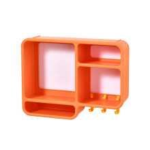 Support Mural pour Douche de Salle de Bain,Sans PerçAge, Support de Rangement Polyvalent pour CrèMe Nettoyante pour le Visage, Soins de la Peau,