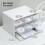 Desktop Storage Drawer ABS+PS+PE16.5x4.3x22.8cm 3