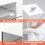 Desktop Storage Drawer ABS+PS+PE16.5x4.3x22.8cm 4