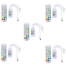 2X Tuya WiFi RGB Controller for LED Strip Light 3528 2835 5050 RGB Controler with 24Keys Remote Control