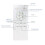 2X Frequency Conversion Ceiling Fan Remote Control Kit Light High Voltage 6-Speed Remote Receiver Controller 7