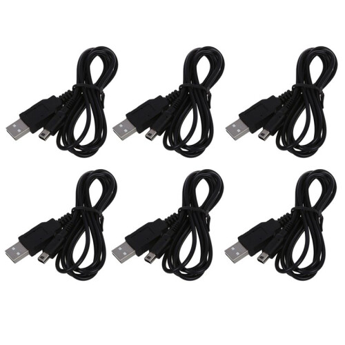 6X Load Game Machine for   XL, LL, 3DS USB Cable Charger