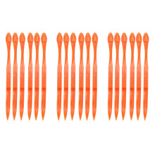18PCS Easy Orange Citrus Peeler in Bright Orange Color Kitchen Tool