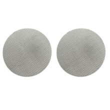 2PC 51mm Puck Screen/Espresso Portafilter Lower Shower Screen/Contact Screen - Stainless Steel 100 Micrometre
