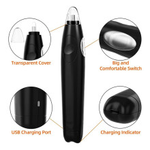 Electric Eraser for Artists, Rechargeable Electric Eraser Kit, 20 Refills, Automatic Portable Eraser for Drawing Black