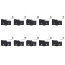 10X Panel Mount Long Hinge Roller Lever Ac Basic Micro- Z-15Gw2-B