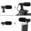 2X Video Microphone -Camera  Condenser Record Interview Vlog Mic for Phone DSLR Camera 3.5mm Microphone 2