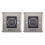2X Infrared Sensor  No Contact Contactless Switches Door Release Exit Button with LED Indication 1
