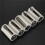 10 Pezzi Attacco Seriale Supporto Plastica Batteria Contenitore 3X AA da 1,5V 5