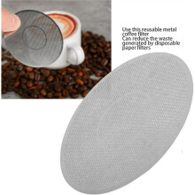 2pcs Stainless Steel 62mm Disc Coffee Filter, Reusable Metal Filter, for Coffee Maker for Multiple Use