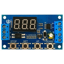 3.3V-15V Motor Forward and Reverse Controller Automatic Cycle Timing Delay Module Signal Trigger Brushed Motor 50W