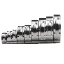 130Pcs Single Ear Stepless Hose Clamp +1PC Hose Clip Clamp Pliers 7-21mm Hose Clamp Cinch Clamp Rings