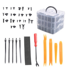 650PCS Auto Fastener Clips Mixed Car Body Push Pin Rivet Bumper Door Trim Panel Retainer Fastener Kit Clips for Car