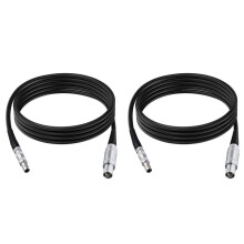 2X FFA 1S 1 C9 to FFA 00S 00 C5 Connection RG174 Cable for Ultrasonic Flaw Detector Connector Wire Terminals