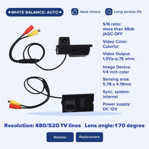 Car Rear View Camera Rearview Camera for  Freelander 2  3 LR3  4 LR4 2