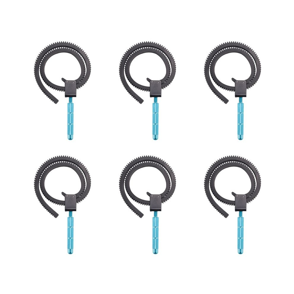 6X Focus Ring,Zoom Ring Zoom Gear Focus with Aluminum Alloy Handle Compatible for Digital SLR Camera-image-OPC-PTR2BYC-NEW
