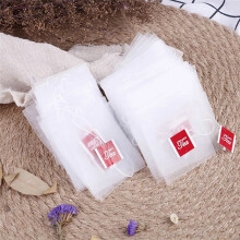 1000Pcs Tea Bag Infuser with String Heal Seal 7 x 6cm Sachet Filter Paper Nylon Teabags Empty Tea Bags