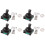 4X Joystick  AC 240V 5A 4NO 4NC Momentary 2.5mm Fixing Thread Joystick 2