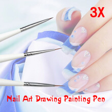 Nail Art Brushes - Ergonomic DIY Decorating Tools