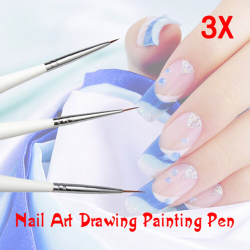Nail Art Brushes - Ergonomic DIY Decorating Tools