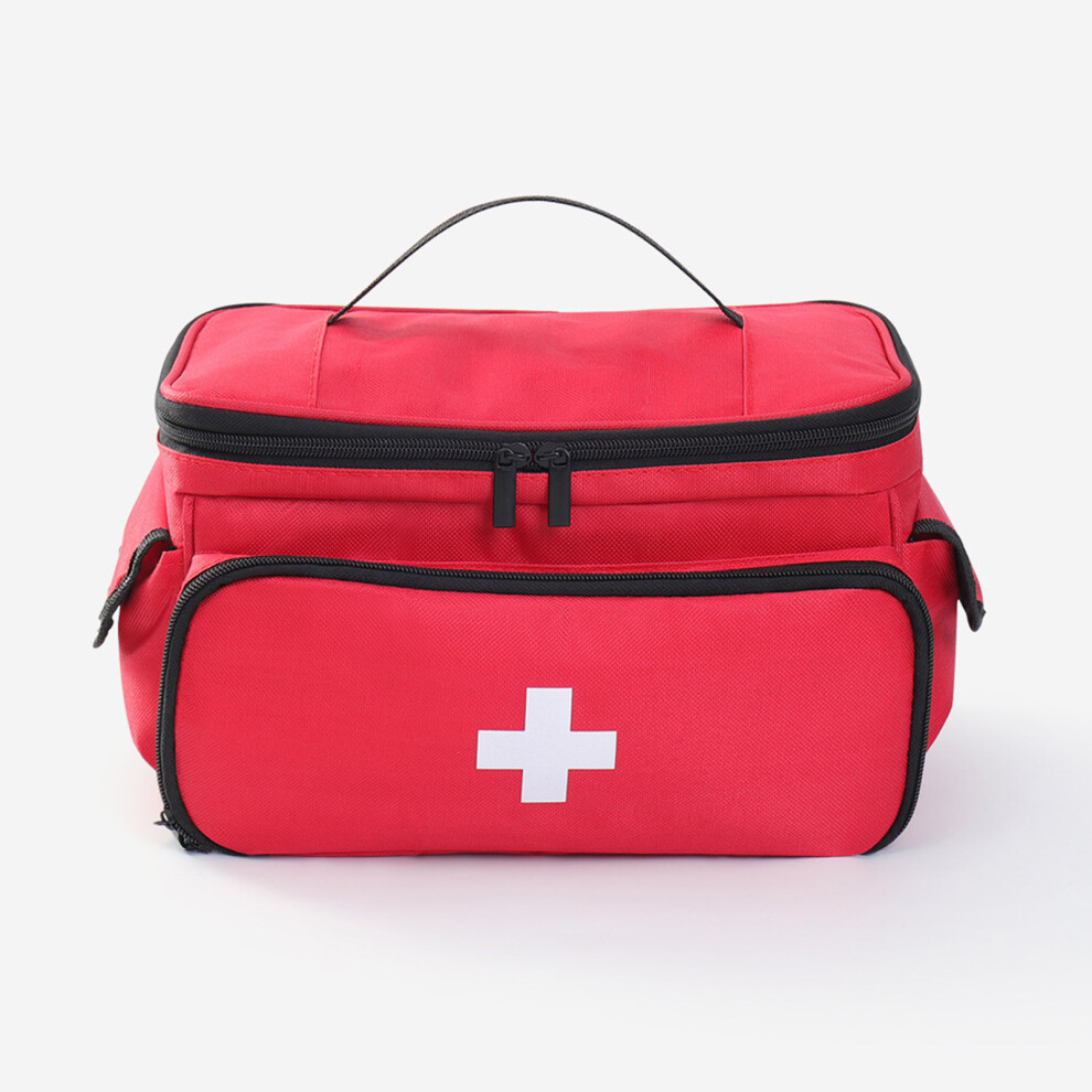 Creation-3C (Red) Waterproof First Aid Bag For Travel & Home